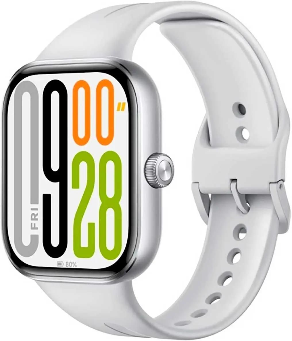 Смарт-часы Xiaomi Redmi Watch 5,  2.07",  серый/серебристый [bhr9381gl]